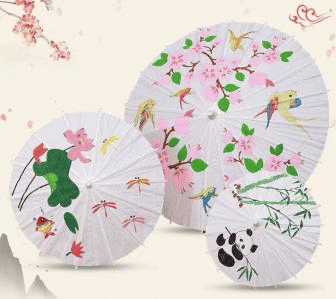 小江玩创社｜春日艺术奇遇—雨中花·油纸伞:油纸伞
