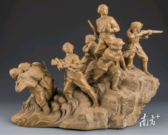 “山河留印”抗战主题工艺品展览在陈家祠举行:工艺品